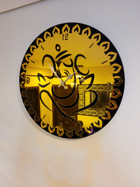 Lord Ganesh Wall Clock